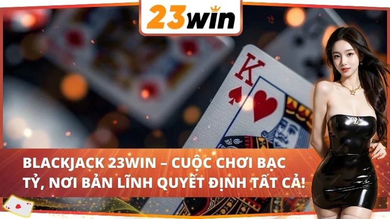 Khoảnh khắc người chơi thắng lớn tại Blackjack 23WIN, chip bay ngập màn hình!