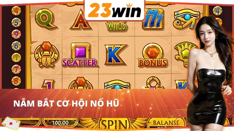 Chiến thuật đỉnh cao mang đến cơ hội chiến thắng trong Golden Pharaoh 23WIN
