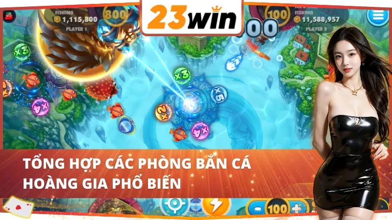 Điểm danh những phòng săn cá dành cho từng thành viên 