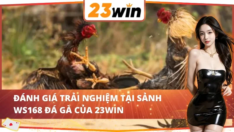 WS168 Đá Gà – Trường Gà Sôi Động Riêng Cho AE Cược Thủ 23WIN 5 Trải nghiệm bùng nổ cùng WS168 Đá Gà 23WIN
